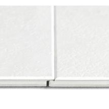 Grosfillex Kunststoffpaneel Steinoptik 120 X 60 Cm 5 Mm Weiß Dekorative Wandvertafelung