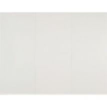 Grosfillex - Kunststoffpaneele Element Compact 120 x 37,5 cm 8 mm weiß matt Paneele