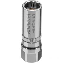 13187 Magnetic Spark Plug Socket 1/2inch x 14mm (12-point) - Gross