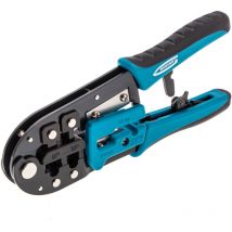 Gross - 17719 Crimping Pliers for RJ45 (8P) and RJ11/12 (6P) connectors