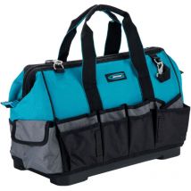 Gross - 902739 Tool Bag Handwerker with 42 pockets, plastic bottom and shoulder strap - 475×260×360mm