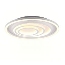 Große Deckenleuchte KAGAWA mit Fernbedienung Weiß, Ø 50cm