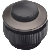 62013 Klingeltaster 1fach Anthrazit, Schwarz 12 V/1,5 a - Grothe