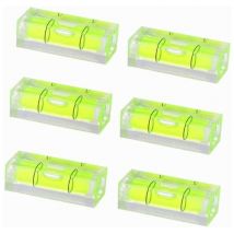 Groupm - GrouopM 10 pièces de niveau vert carré mini petit niveau travail du bois sculpture sur bois mini niveau bulle mini niveau meubles