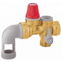 Groupe de securite 20/27-7 bars coudé std nf