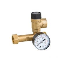 Groupe de sécurité circuit solaire pour GPS70 avec SV6 bar manomètre 10 bar