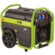 Pramac – Groupe Électrogène Triphasé 4,8 Kw Essence – Démarrage Électrique – Autonomie 13,11h – Moteur 420 Cm³ – Protection Ip 23/44