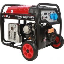 Groupe électrogène 7000W avr démarrage électrique kit brouette