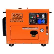 Groupe électrogène Black + Decker BXGND5300E - 5 kW - Diesel monophasé