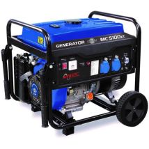 Groupe électrogène – 4000W – Mecafer MC 5100 KT – Essence – 15L – Autonomie 8h – AVR – 230V/50Hz