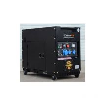 Groupe électrogène diesel 6500W spécial installation SOLAIRE Monophasé 30 Litres KD8000SE CAMO