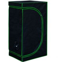 Kingpower - Grow Zelt für Pflanzen Zuchtzelt Gewächshaus Box Garten Anzucht Gemüse Kräuter Grow Schrank Indoor 120 x 60 x 180 cm Blumen klein Tomaten