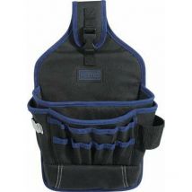 Gürteltasche aus hochwertigem Polyester – Facheinteilung für Werkzeuge – Ideal für Elektriker, Zimmerer und Sanitärinstallateure