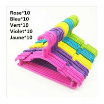 Haloyo - Grucce Bambini, Set di 50 Grucce in Plastica per Bambini,Grucce per bambini grucce resistenti,Antiscivolo,Ultra Sottili,Appendiabiti per
