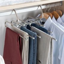 Appendino multiplo / Appendiabiti per pantaloni - 5 in 1