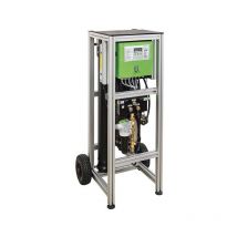 Grünbeck – Mobile Umkehrosmose AVRO-flex 400 – 400 l/h – 95-99 % Salzrückhalt – 2,1 kW – 230 V, 50 Hz – 500 mm Breite, 500 mm Tiefe, 1.400 mm Höhe