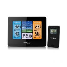 GB526 Digitale Wetterstation Schwarz Batterie - Greenblue