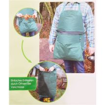 Grüner Jan Gartenschürze Mit Integriertem Abfallsack Gartenarbeit Beetpflege