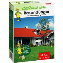 Spezial Rasendünger granuliert 3kg Spezialdünger 100m² Rasen Dünger - Grüner Jan