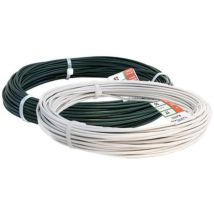 Grün ummantelter Draht – 5 m x 3 mm – korrosionsbeständig – ideal für Garten, Basteln und Heimwerken