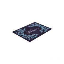 Welcome Badematte 40 x 60 cm Blau-17709145 - Grund