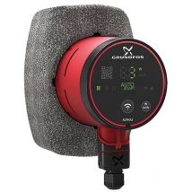 Hocheffizienz-Umwälzpumpe Alpha3 15-60 130 mm inkl. Wärmedämmschale - Grundfos