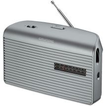 Grundig - Radio Music 60X g, réception fm, 2 gammes de ondes à choisir parmi de nombreux émetteurs, haut-parleurs de qualité, control de son pour un