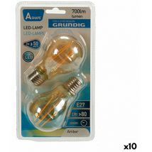 Grundig - led bulb 8 w 2300 k e27 ambar 700 lm (10 pcs) (6 x 10 x 6 cm)
