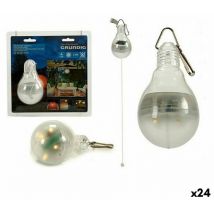 Grundig led bulb solar lamp (7 x 12 x 7 cm) (24 pcs.)