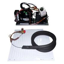 Indelb - Grupo Custom con Compresor Ur150 Modificado y Evaporador Estático - Sistema UR150 modificado con evaporador estático, solución a medida para