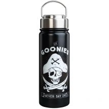 Bottiglia termica 550 ml The Goonies Borraccia termica a doppia parete in acciaio inox, chiusura ermetica e manico, bpa free, ideale come i goonies