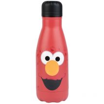 Bottiglia termica Sesame Street Elmo Borraccia termica 260 ml, doppia parete in acciaio inox, chiusura ermetica, bpa free, Sesame Street Cookie