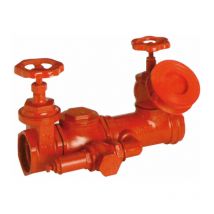 Bocciolone - Gruppo attacco motopompa di mandata con attacco vvF uni70x1 pl2'1/2