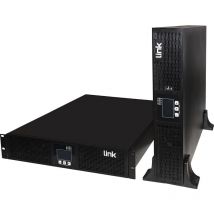 Link - Gruppo di continuità gruppo continuita' rack 19 3000VA 3000W, online onda sinusoidale, con 6 porte, con slot snmp