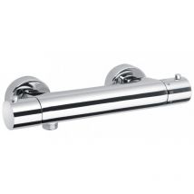 Paini France - Mélangeur extérieur pour douche thermostatique en laiton chromé - Paini Cox