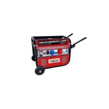 Grecoshop - Gruppo elettrogeno/Generatore di corrente 2800W - 220/380V avviamento elettrico con ruote