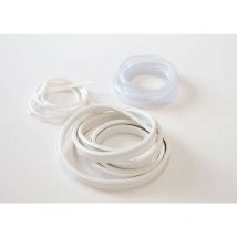 Samo - Juntas de recambio para cabina de ducha america up RIC899 Blanco - Blanco