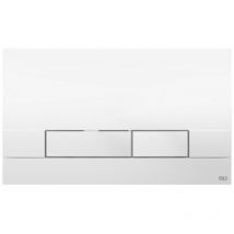 Placca dual per cassetta oli74 plus olipure BiancaOLIVE