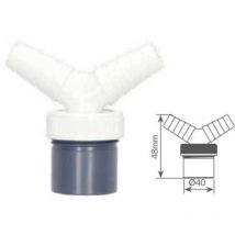 GSC 404035016 Collegamento in PVC con due prese elettriche