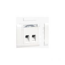 Tehalit - GSETDM1029016 GSETDM1029016 accessoire pour plinthes électriques RJ45 blanc signalisation 1 pièce hager