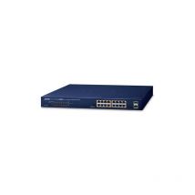 Planet Technology Planet GSW-1820HP - Non-géré - Gigabit Ethernet (10/100/1000) - Full duplex - Connexion Ethernet - supportant l'alimentation via ce