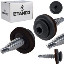 Etanco - Bauernschrauben GTF02P Panhead 4,8x20mm ral 7016