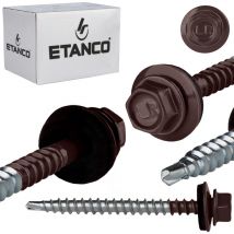 Etanco - Bauernschrauben GTF2 Z14 4,8x60mm ral 8017