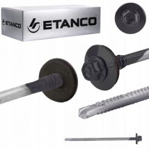 Etanco - Tornillos GTR6 sp A19 5,5/6,3x125 mm ral 7016