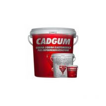 Guaina Liquida CAD gum Impermeabilizzante da 20Kg + Guanti - Rosso