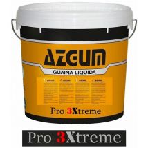 Mazzei - Guaina Liquida Impermeabilizzante azgum ' Pro 3Xtreme' Tripla Resa - 1 Lt /3 mq – fusto da 14 l col. grigio