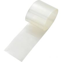 Tru components 93014c87e Termoretraibile per batterie senza colla Trasparente 130 mm 65 mm Restringimento:2:1 1 pz.