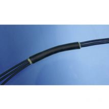 Hongshang H-5(4X)-F 24/6 Termoretraibile con colla Nero 24 mm 6 mm Restringimento:4:1 1.22 m