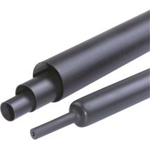 HRA3 33/8 Termoretraibile con colla Nero 33 mm 8 mm Restringimento:3:1 1.22 m - Hongshang