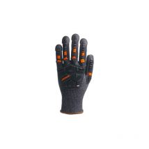 Safetop - Guante anti impacto con palma nitrilo nitimpact negro 8
